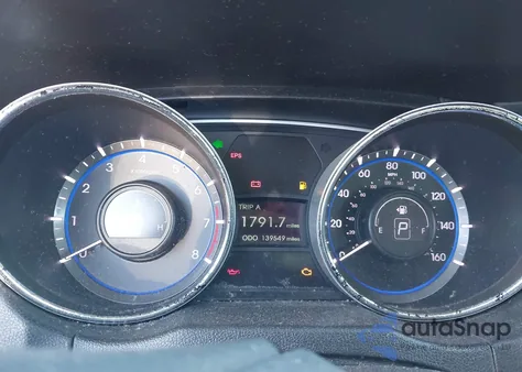 2013 Hyundai Sonata Gls z USA, uszkodzony, nr VIN 5NPEB4AC8DH786574